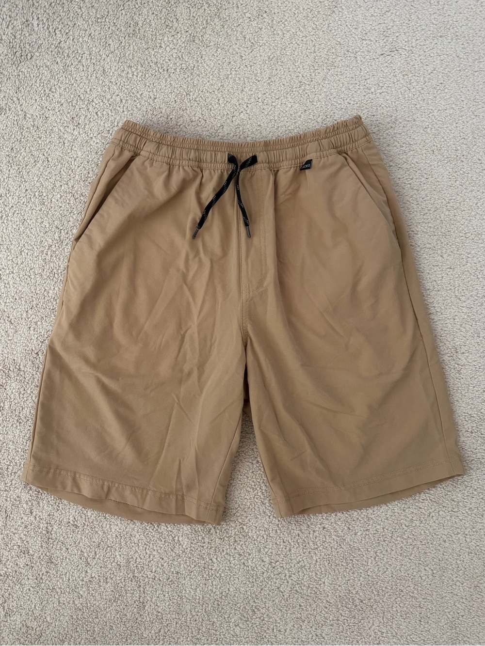 Jacks Surf Men's Drawstring Shorts - Tan Small